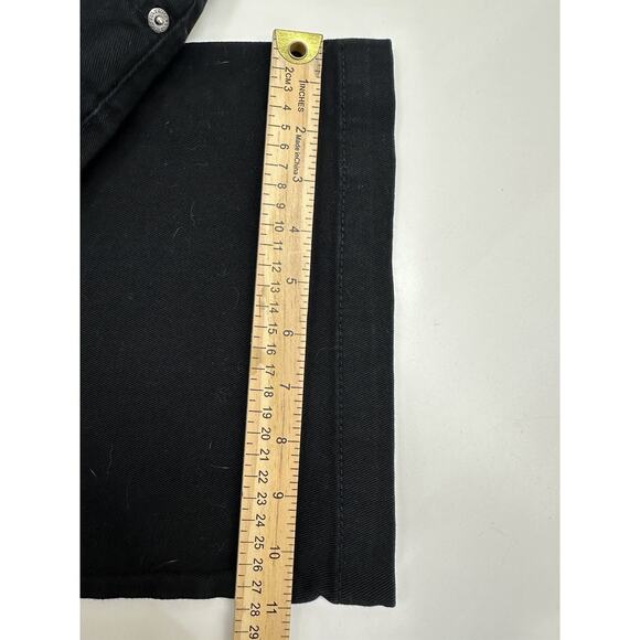 Liz & Me Signature Womens Jeans Plus Size 4 Petite Black Denim - Picture 10 of 11